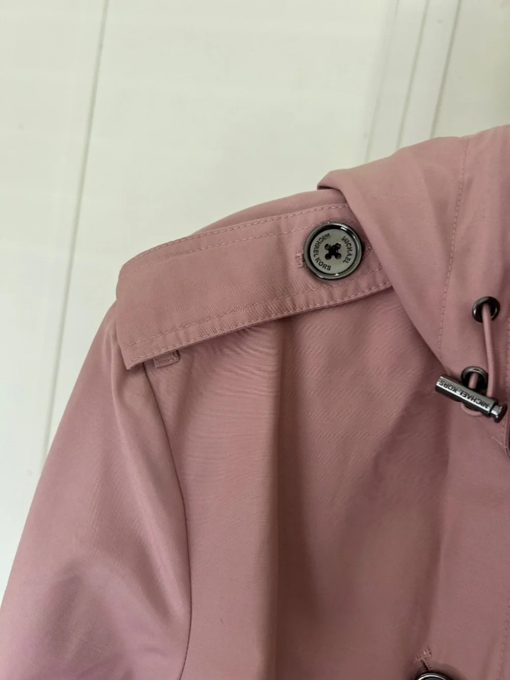 Michael Kors Trench Coat, Womens XL, Pink NWOT